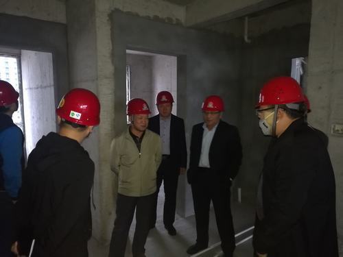 陜煤集團、建設集團領導蒞臨渭南分公司檢查指導工作