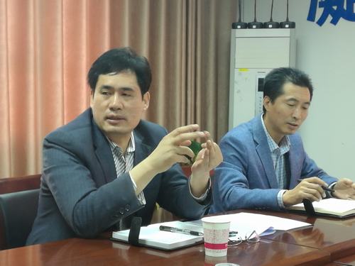 建設(shè)集團副總經(jīng)理司正林一行蒞臨渭南分公司檢查指導工作