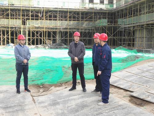 劉合理深入藍山水岸住宅項目現(xiàn)場指導工作