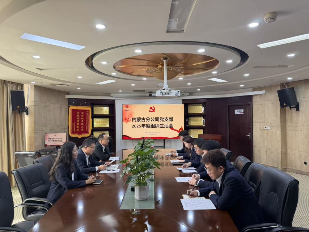 陜煤建設內蒙古分公司召開2025年度組織生活會暨民主評議黨員工作